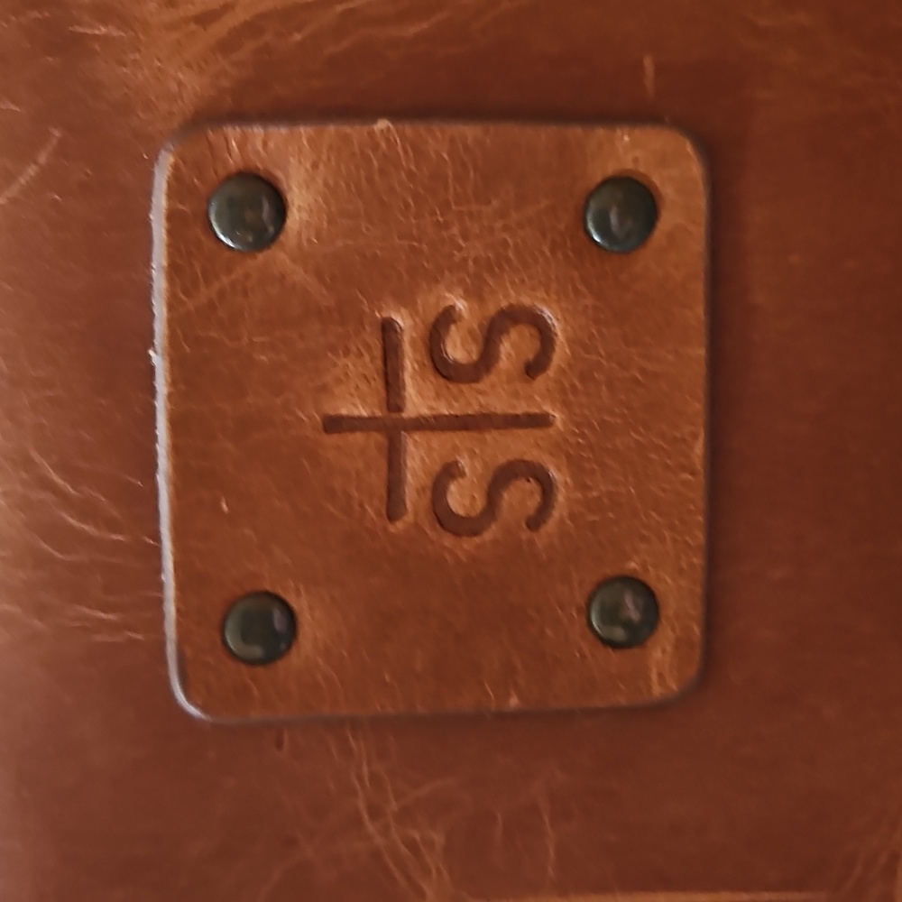 STS Ranchwear Tan Leather Tote with Shoulder Strap - Picture 3 of 8